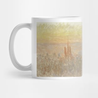 View of Rouen by Claude Monet Mug